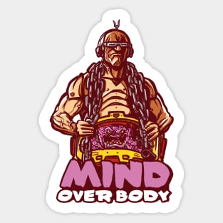 Mind Over Body Sticker